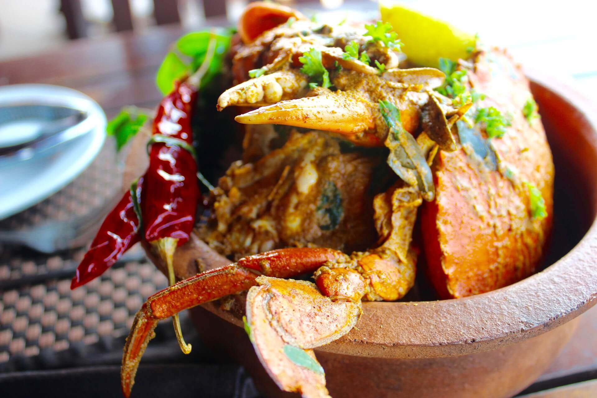 Deliciously spicy Thai chili crab recipe